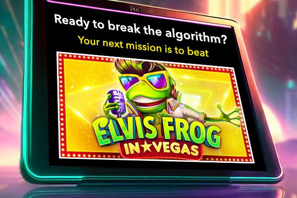 Elvis frog in Vegas Game